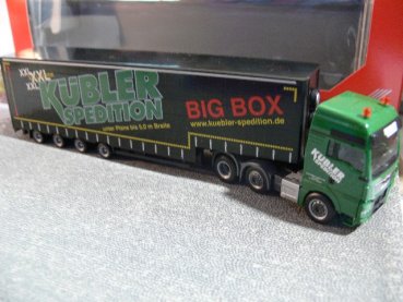 1/87 Herpa MAN TGX XXL 6x2 Meusburger-SZ Kübler Big Box 306553