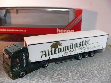 1/87 Herpa MAN TGA XXL Altenmünster Gardinenplanen-Sattelzug 147309