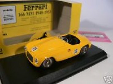 1/43 ArtModel Ferrari 166 MM S gelb 012