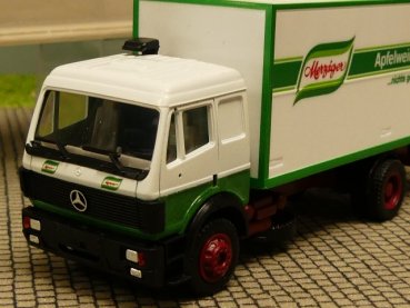 1/87 Herpa WDV MB SK Merziger Fruchtsäfte Koffer-Hängerzug SONDERPREIS 12,99 €