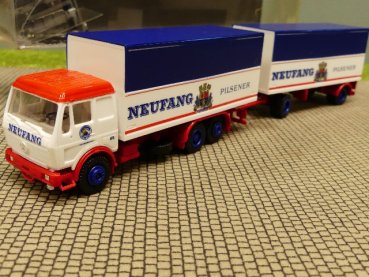 1/87 Herpa Albedo MB Neufang Pilsener Saarbrücken Koffer HZ SoMo Reinhardt SONDERPREIS