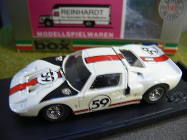 1/43 Box Ford GT 40 Le Mans 66 #59 8453 SONDERPREIS!