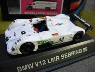 1/43 Jadi BMW V12 LMR Sebring 99 Becks #42 90013