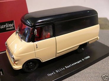 1/43 Starline Models Opel Blitz Kastenwagen A-1960 beige/schwarz 53054