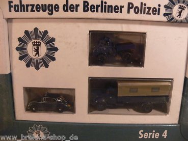 1/87 Brekina Berliner Polizei Serie 4 Unimog DKW MB 90384