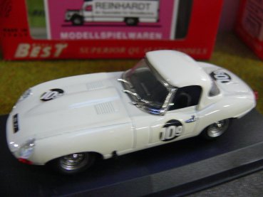 1/43 Best 9038 Jaguar Tipo E Spyder Brands Hatch 65 #109