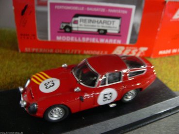 1/43 Best 9190 Alfa Romeo TZ1 Sebring 1964 Stoddard-Kaser #53