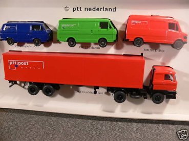 1/87 Wiking DAF + T3 + LT + MB 207 PTT Nederland 997 01