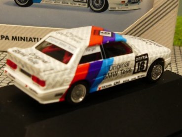 1/87 Herpa BMW M3 E30 Schnitzer DTM Heger 2te Wahl