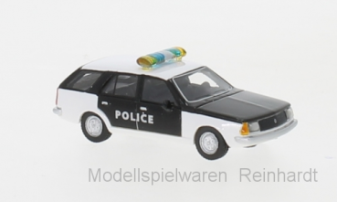 1/87 BoS Renault 18 Break weiß schwarz Police 1978 BOS87701
