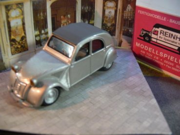 1/43 Vitesse Citroen 2CV 1948 silbermetallic Boulangerie