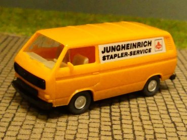 1/87 Wiking VW T3 Jungheinrich Stapler-Service Kasten 290/6