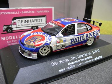 1/43 Onyx XT064 Opel Vectra Opel Team Holzer STW 97 A. Burgstaller #30