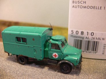 1/87 Busch Hanomag AL 28 MK Lazarettwagen 50810