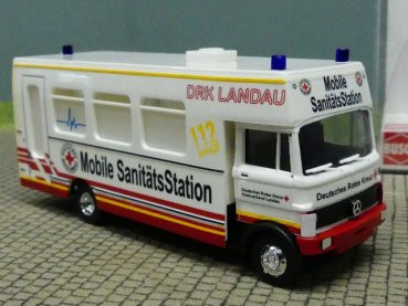 1/87 Busch MB LP809 DRK Landau Mobile Sanitäts Station SONDERPREIS 14,89 € statt 23,99 €