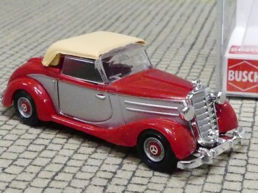 1/87 Busch MB 170S Cabrio geschlossen rot 40528