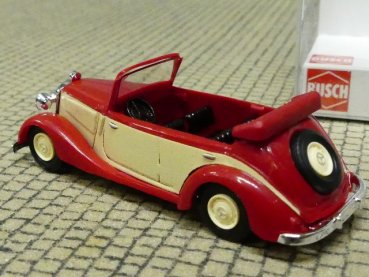 1/87 Busch MB 170V Cabrio rot beige 41450