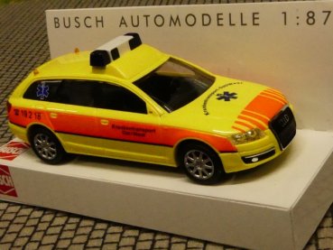 1/87 Busch Audi A6 Avant Krankentransport Ost West 49653