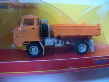 1/87 Busch IFA L60 3SK Messe orange Dreiseitenkipper 95524