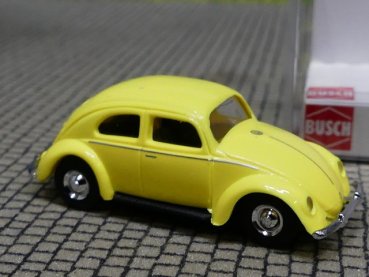 1/87 Busch VW Käfer gelb Brezelkäfer 42700-112