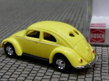 1/87 Busch VW Käfer gelb Brezelkäfer 42700-112