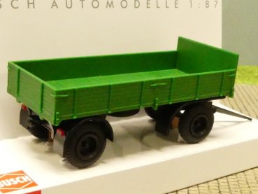 1/87 Busch IFA HL 80 Anhänger dunkelgrün 53302