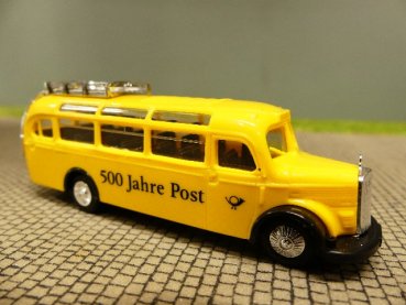 1/87 Busch MB O 3500 500 Jahre Post Praline 1029