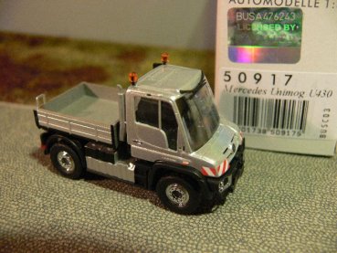 1/87 Busch MB Unimog U430 silber 50917