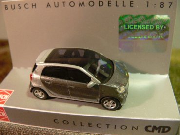 1/87 Busch Smart Forfour 2014 CMD graumetallic 49557