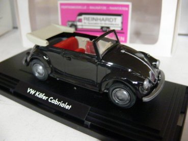 1/40 Wiking VW Käfer Cabriolet schwarz 762 01