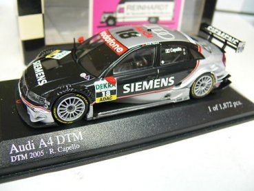 1/43 Minichamps Audi A4 DTM 2005 R.Capello #18 400051418