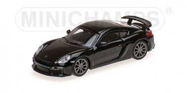 1/87 Minichamps Porsche Cayman GT4 2016 schwarz 870 066121