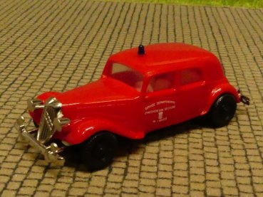 1/87 Brekina Citroen 11 CV L'ariege Pompiers 1430