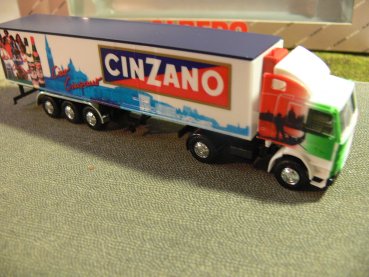 1/87 Albedo Scania 142 Cinzano Kühlkoffer-Sattelzug