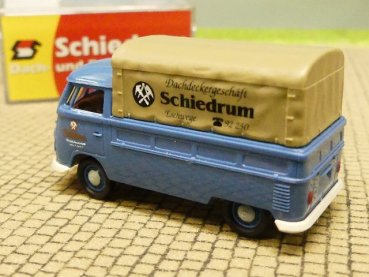 1/87 Brekina # 2208Pl VW T1 b Pr/Pl Schiedrum Dach und Fassadenbau