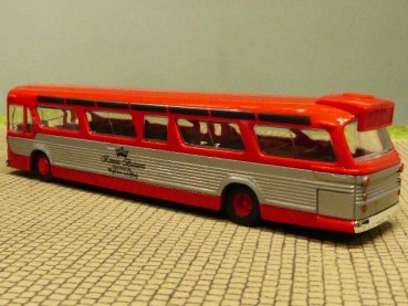 1/87 Fishbowl Kronen Brauerei Amerikanischer Bus rot