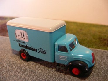 1/87 Brekina Magirus 4500 Krombacher Pils Kasten