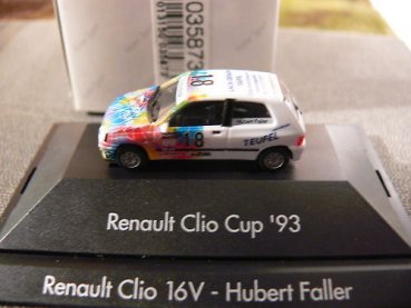 1/87 Herpa Renault Clio 16V Cup 93 Hubert Faller 035873