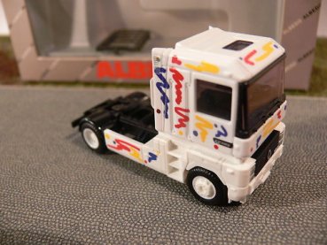 1/87 Albedo Renault AE weiß mit farbigen Linien 700008