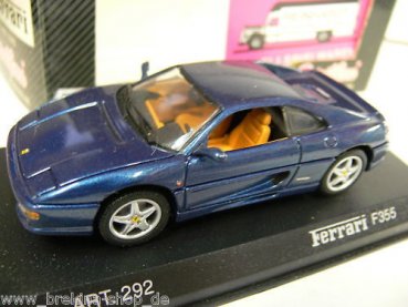 1/43 DetailCars 292 Ferrari F355 1994 Coupe blaumetall.