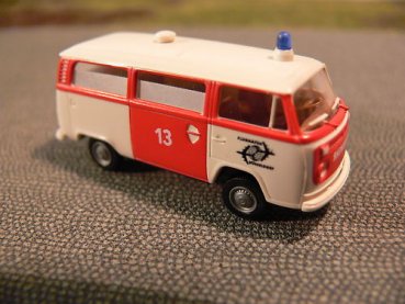 1/87 Brekina VW T2 Feuerwehr Flughafen Düsseldorf