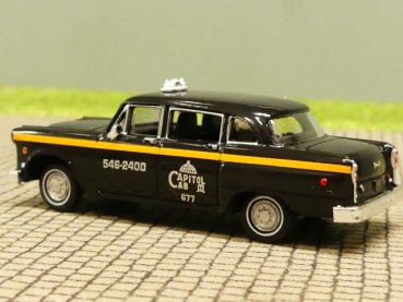 1/87 Brekina Checker Cab Washington Taxi 58928