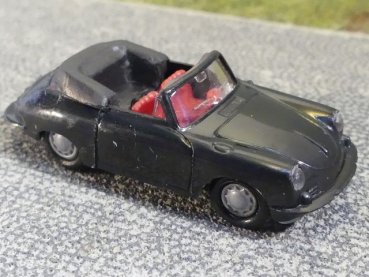 1/87 Busch Praline Porsche 356 Cabrio schwarz