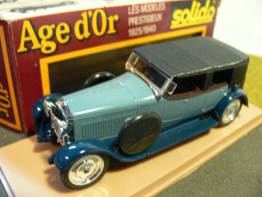 1/43 Solido Hispano Suiza blau 145 siehe Beschreibung