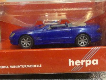 1/87 Herpa MB SL blau metallic 033077