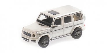 1/87 Minichamps MB G-Klasse W 463  2018  Designo Diamantweiss Bright 870037402