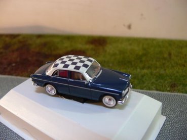 1/87 Brekina Volvo Amazon blau mit kariertem Dach Sondermodell Reinhardt