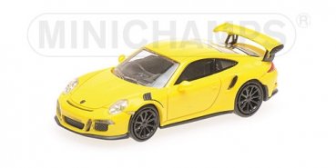 1/87 Minichamps Porsche 911 GT3 RS 2013 racinggelb 870063222