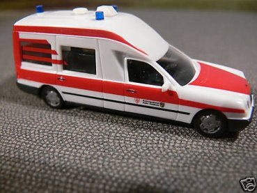 1/87 Herpa MB Binz KTW Rettungsdienst Halle Saalkreis 045780