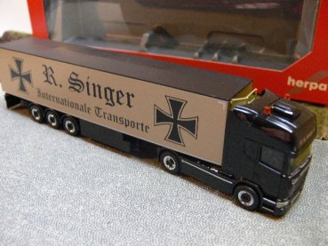 1/87 Herpa Scania R 13 Schubboden-SZ Roland Singer Transporte 305501